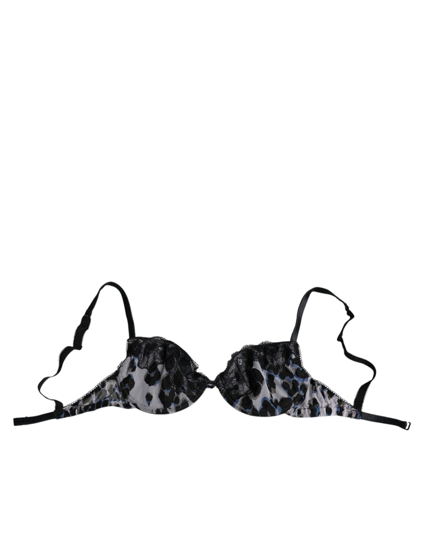 Sujetador push up Reggiseno de leopardo blanco