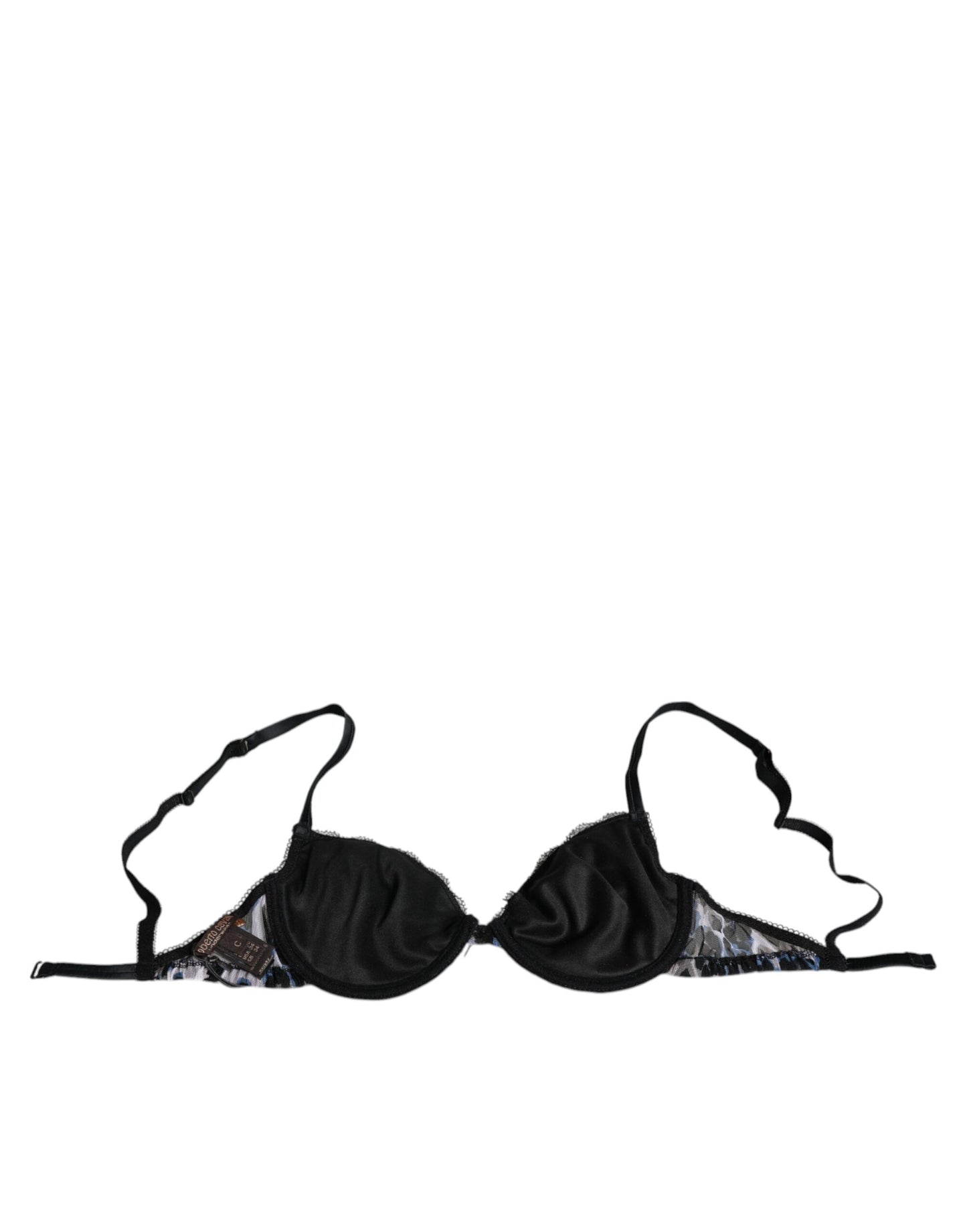 Sujetador push up Reggiseno de leopardo blanco