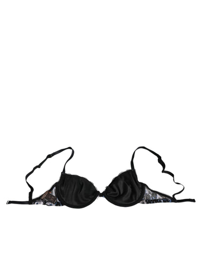 Sujetador push up Reggiseno de leopardo blanco