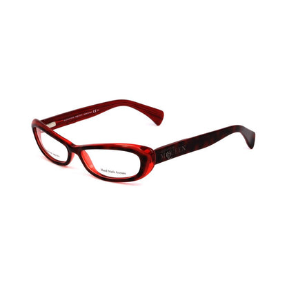 Monturas de acetato rojo