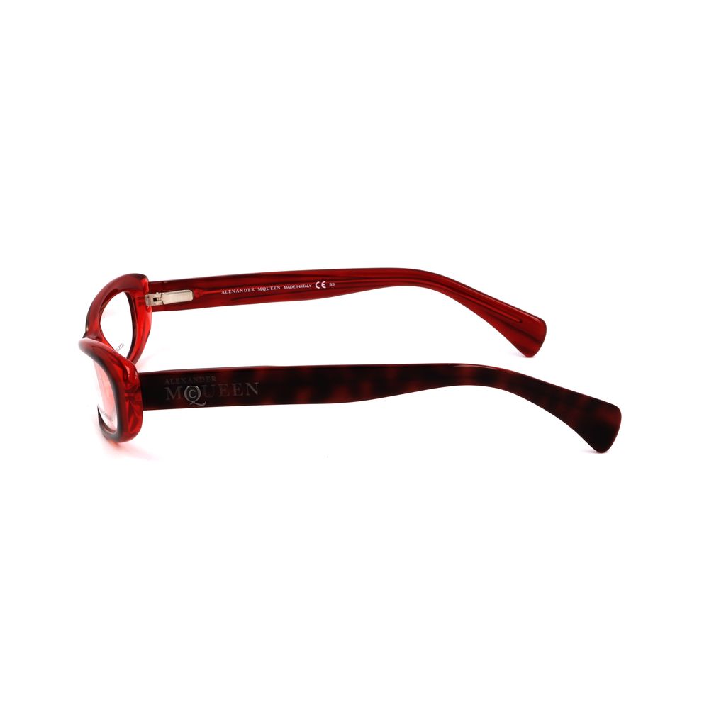 Monturas de acetato rojo