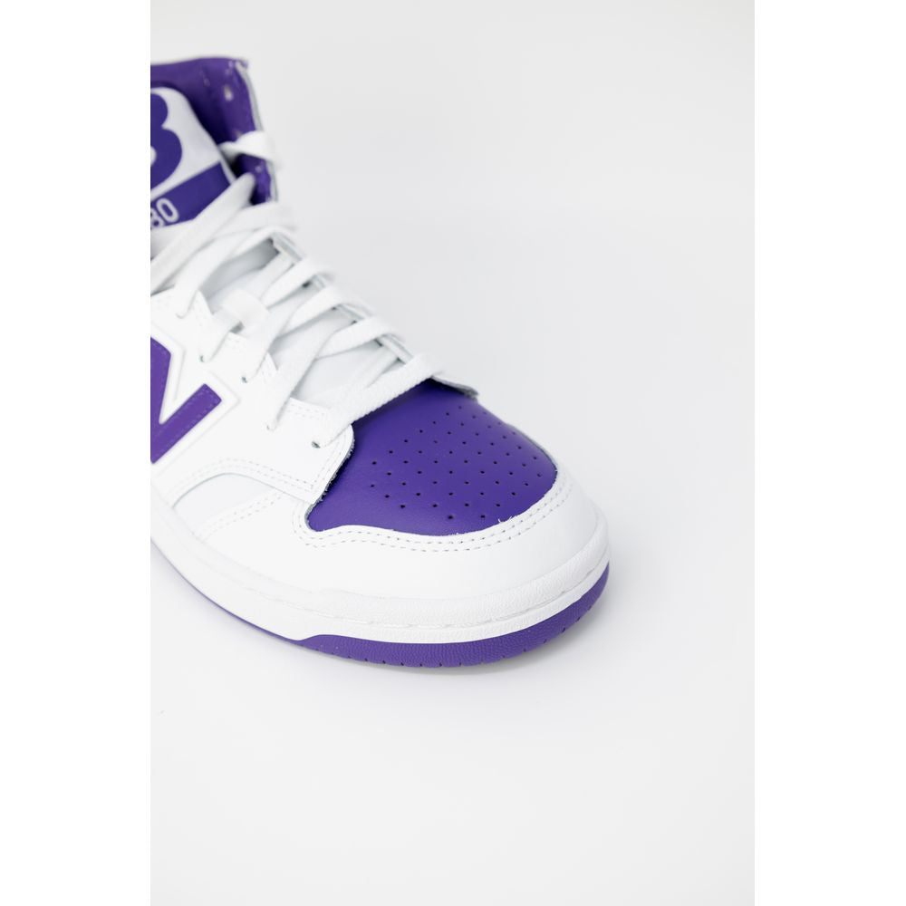 Zapatillas de piel moradas