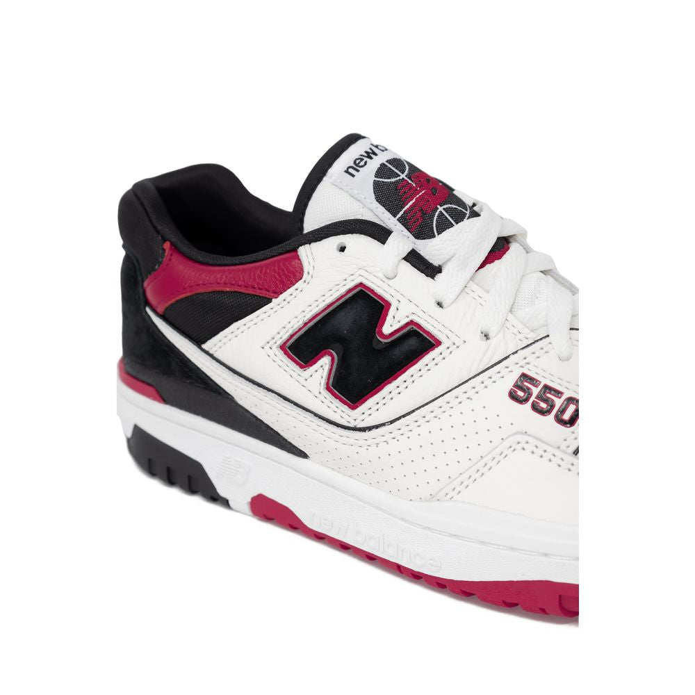 Zapatillas de cuero rojas