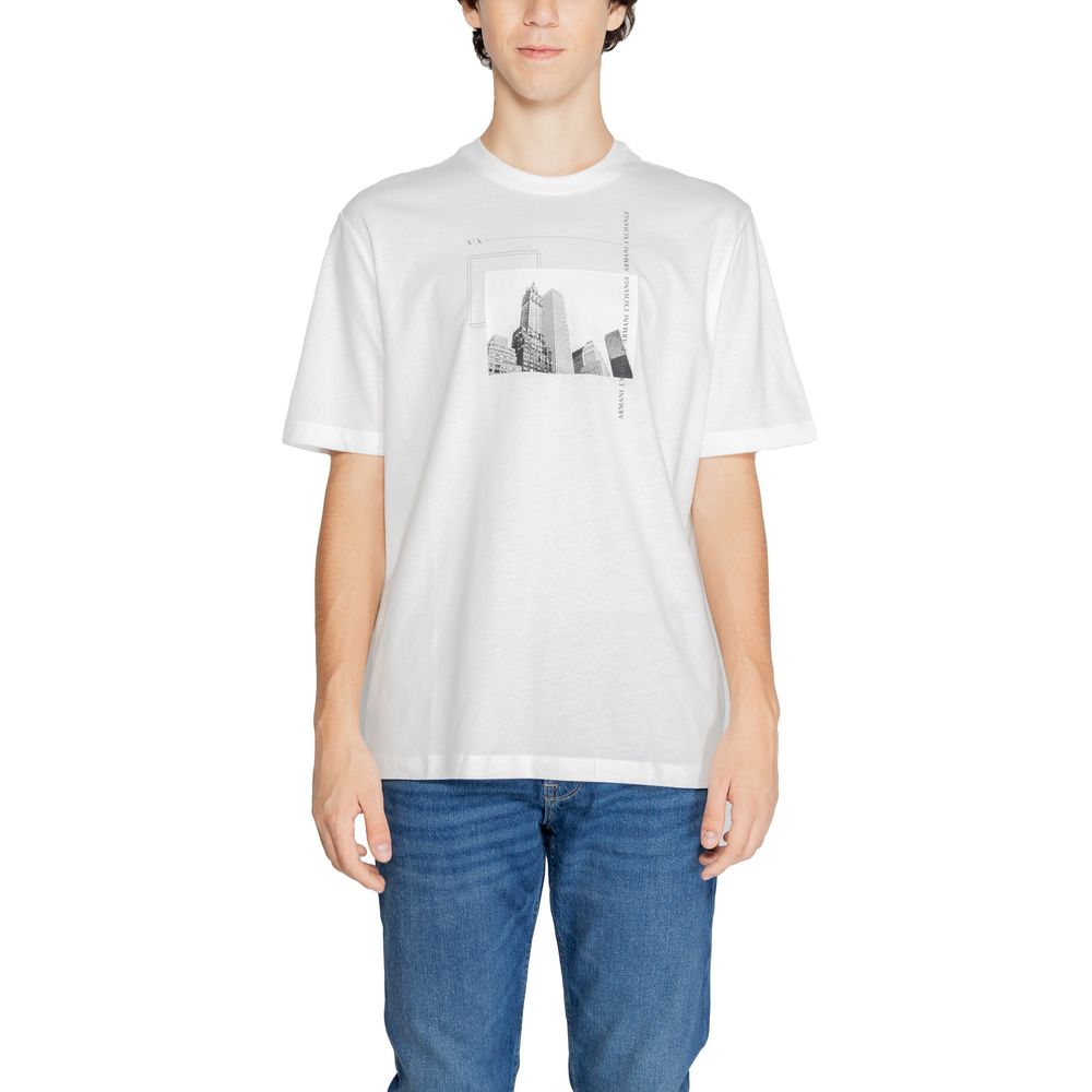 Camiseta blanca de algodón