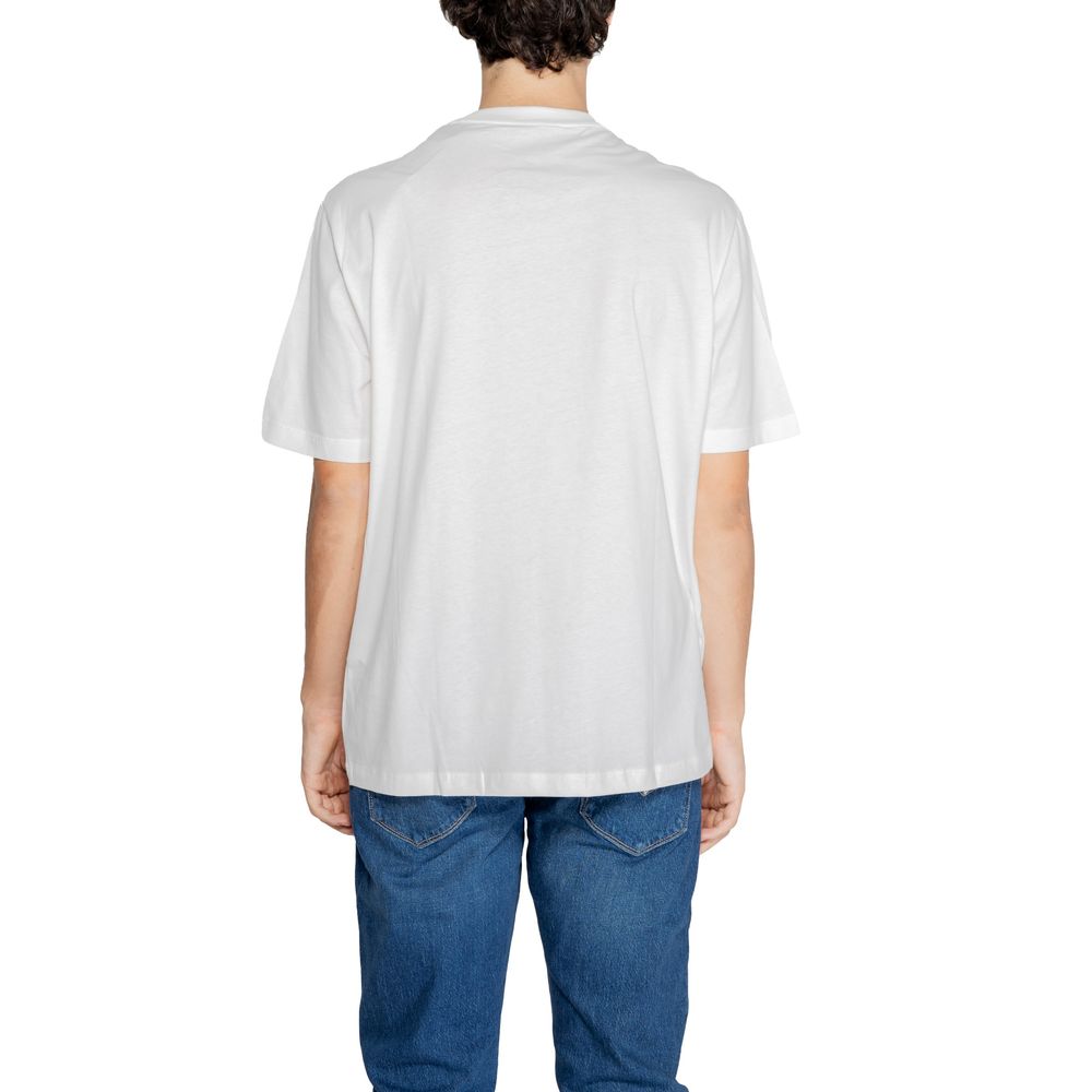Camiseta blanca de algodón