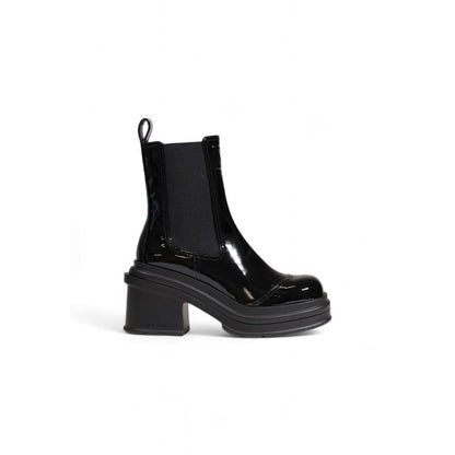 Black Polyester Ankle