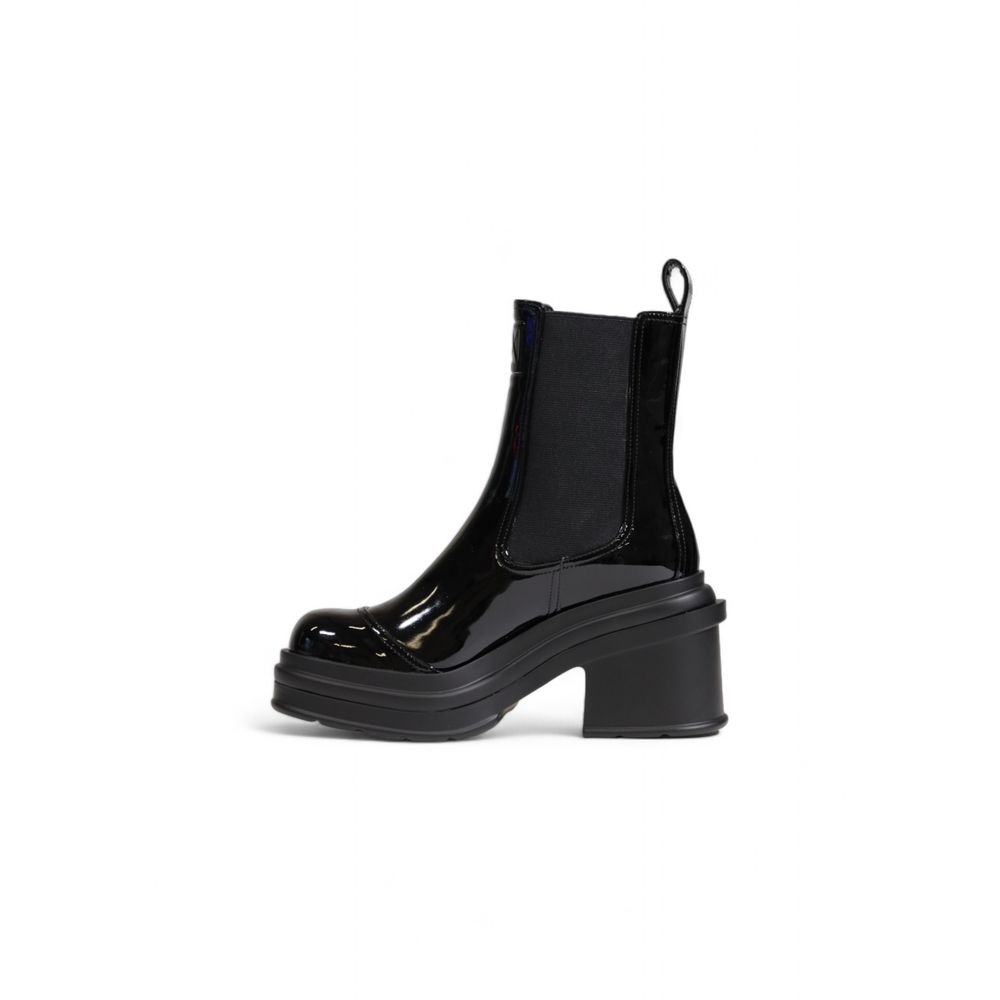 Black Polyester Ankle