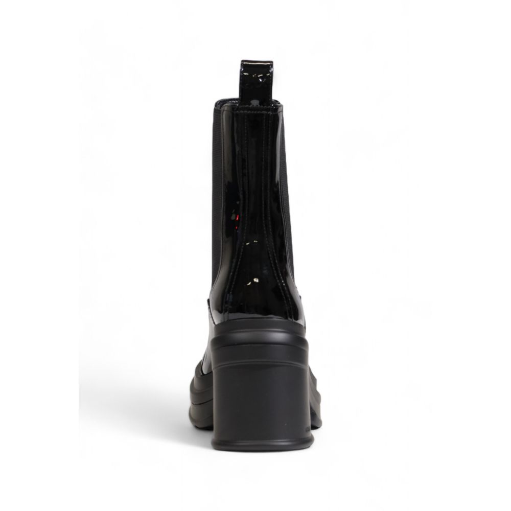 Black Polyester Ankle