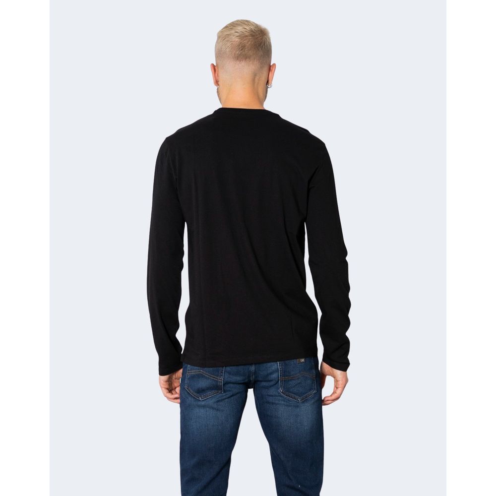 Camisa de algodón negra
