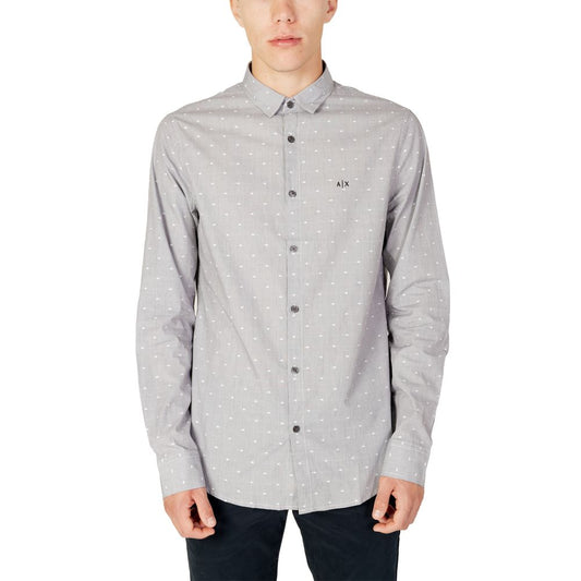 Camisa de algodón negra