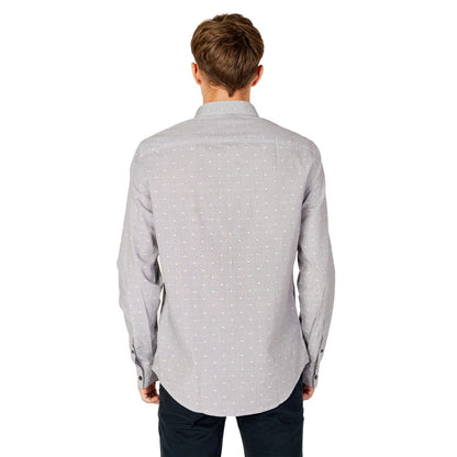 Camisa de algodón negra