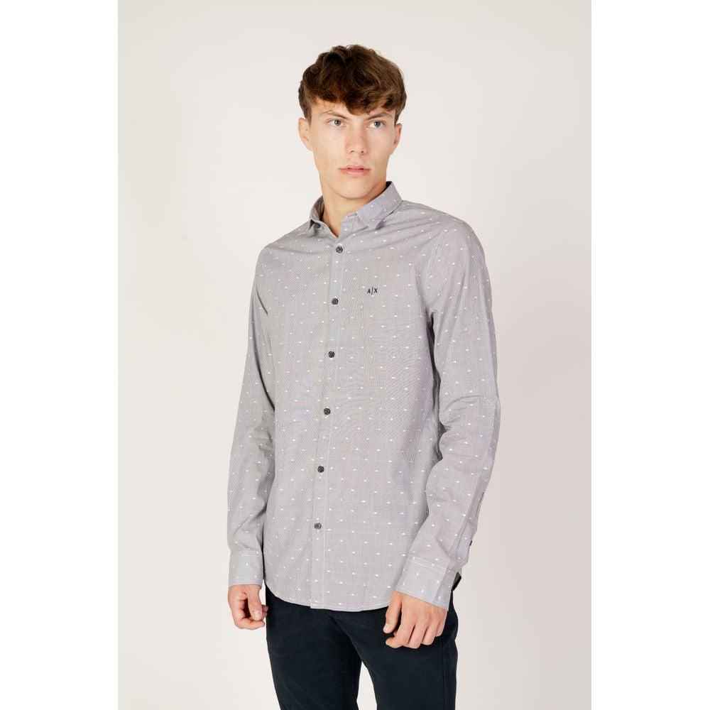 Camisa de algodón negra