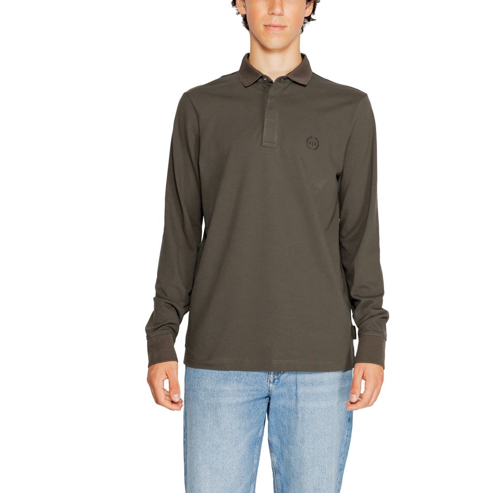 Camiseta de algodón verde
