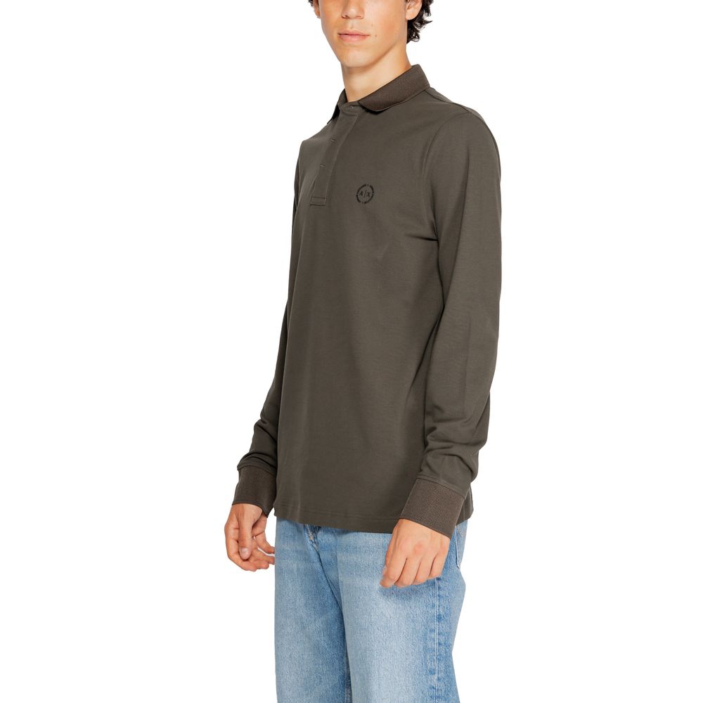 Camiseta de algodón verde