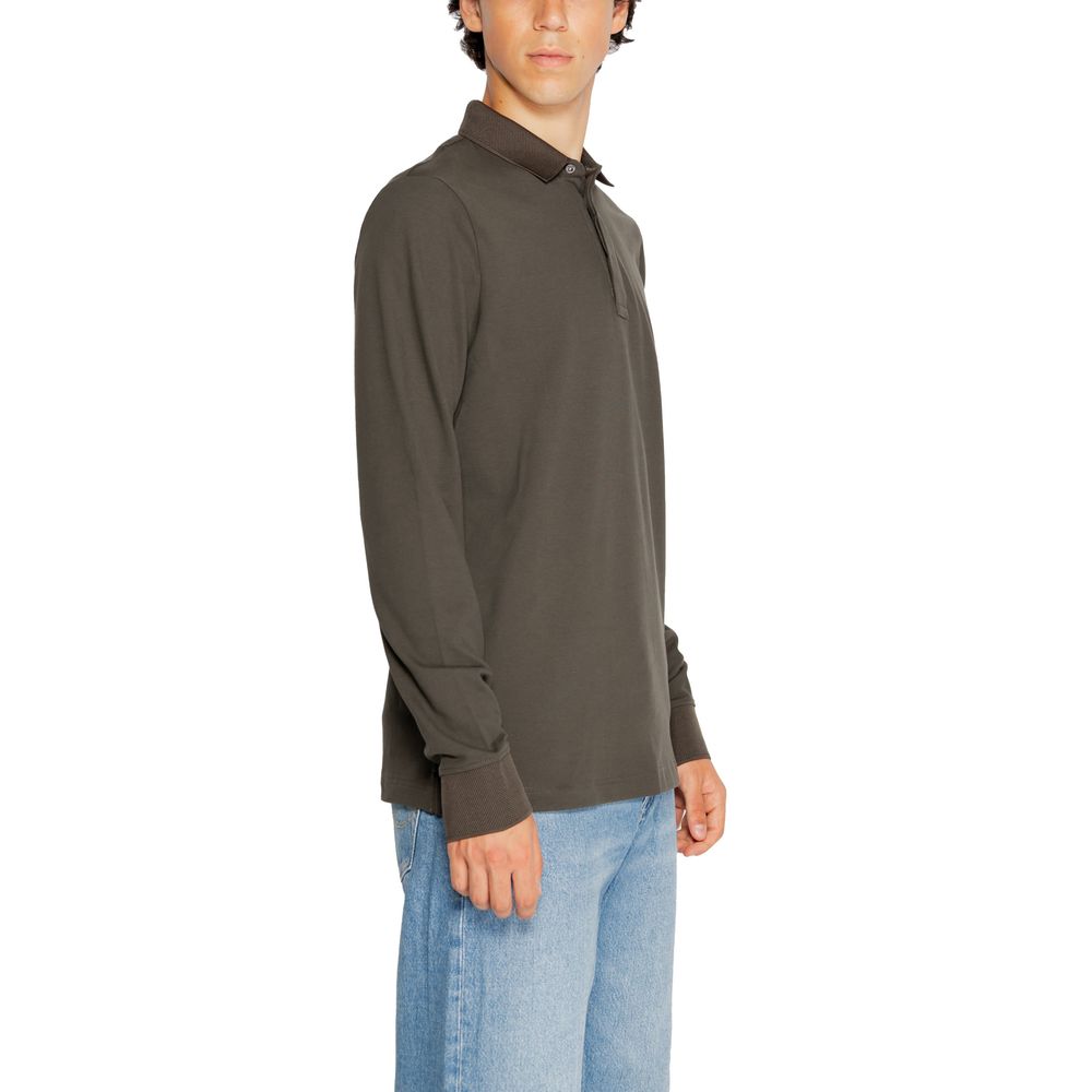 Camiseta de algodón verde