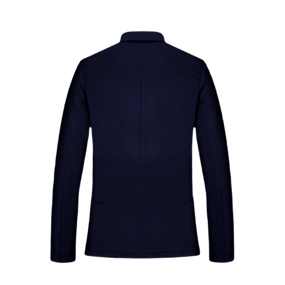 Blazer de viscosa azul