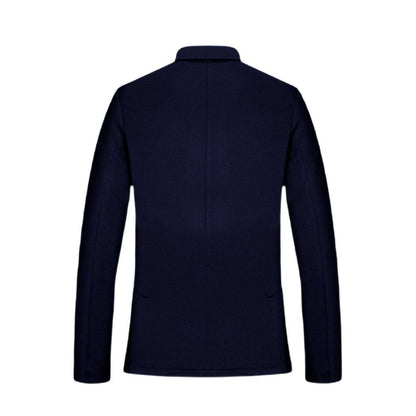 Blazer de viscosa azul