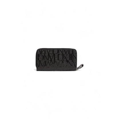Cartera de poliéster negra
