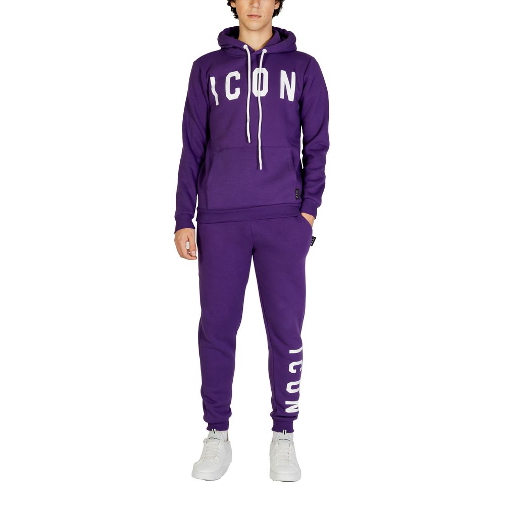 Suéter de algodón morado