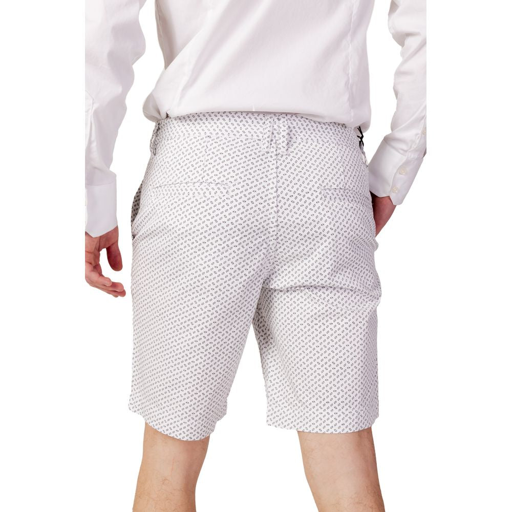 White Cotton Bermuda
