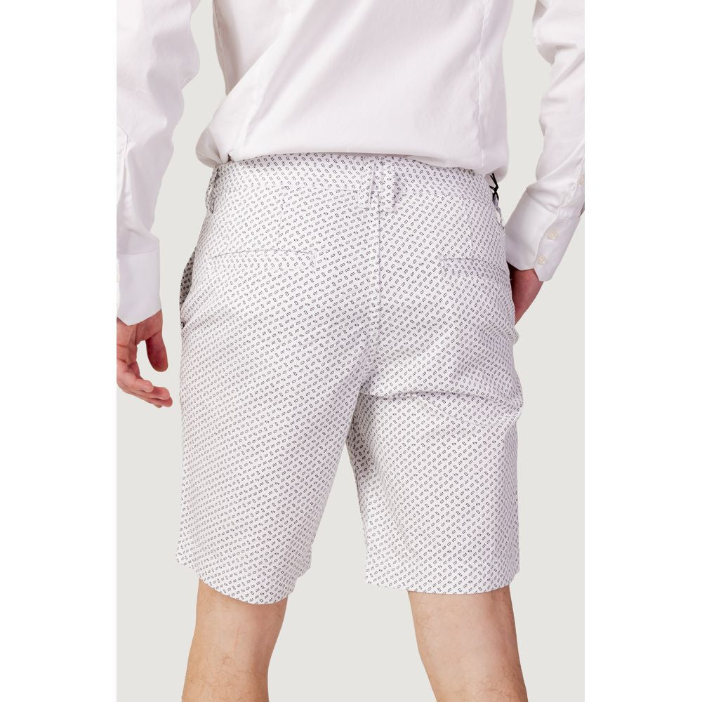 White Cotton Bermuda