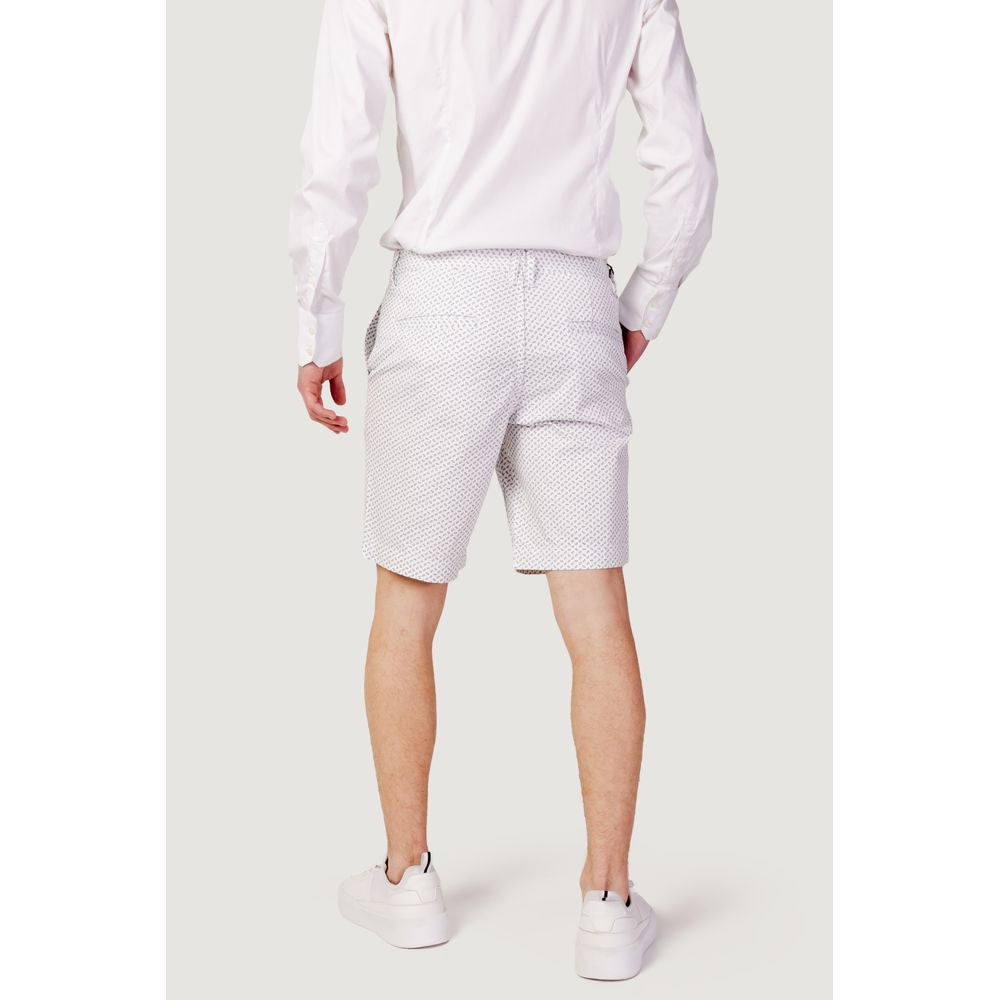 White Cotton Bermuda