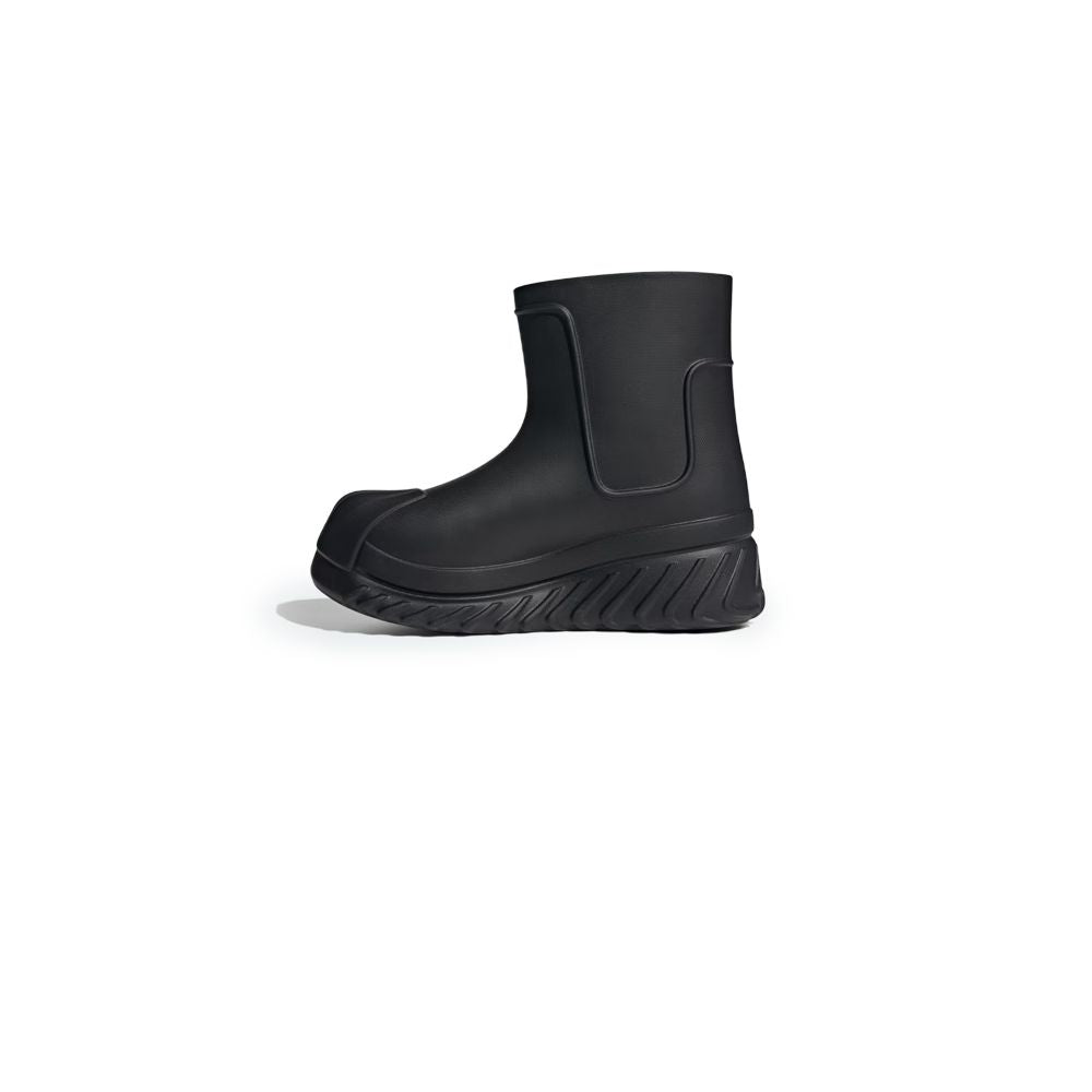 Bota de material sintético negro