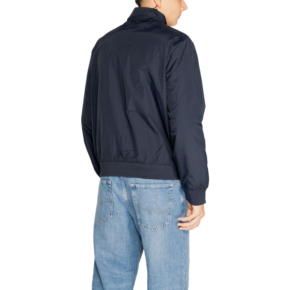 Chaqueta de poliamida azul