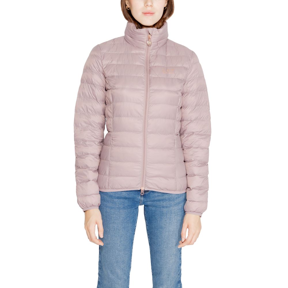 Chaquetas y abrigos de poliamida morada