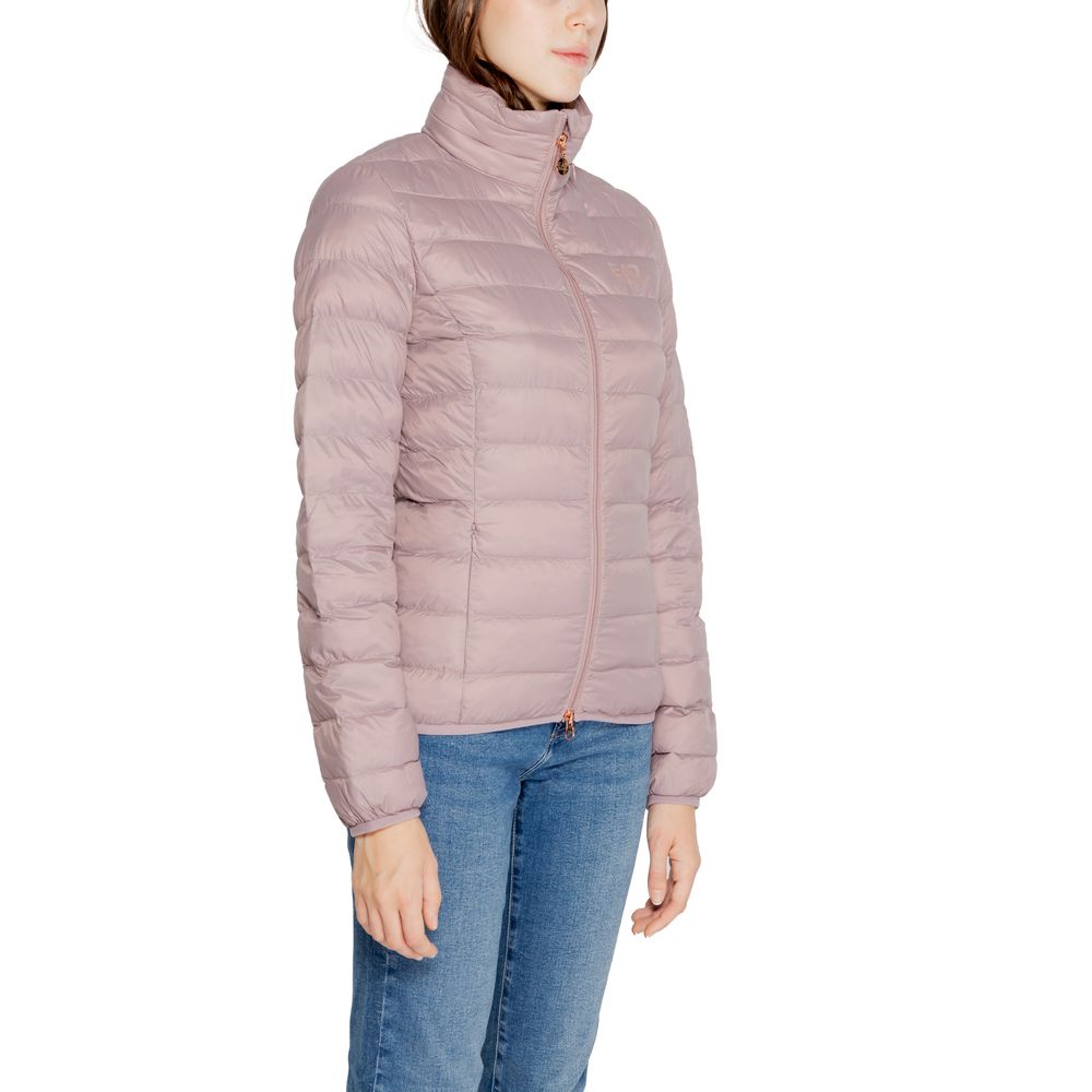 Chaquetas y abrigos de poliamida morada