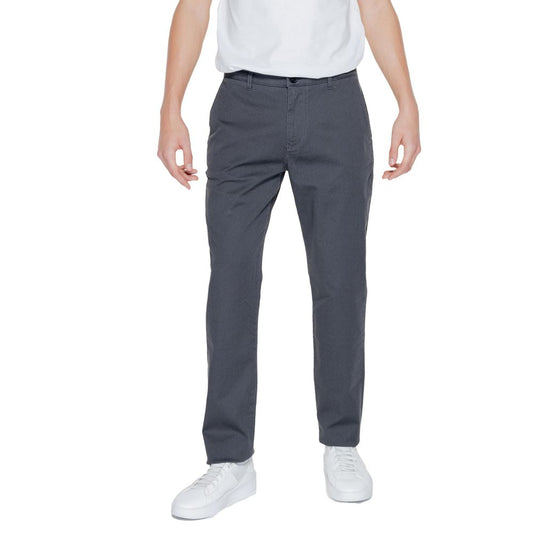 Vaqueros y pantalones de algodón negro