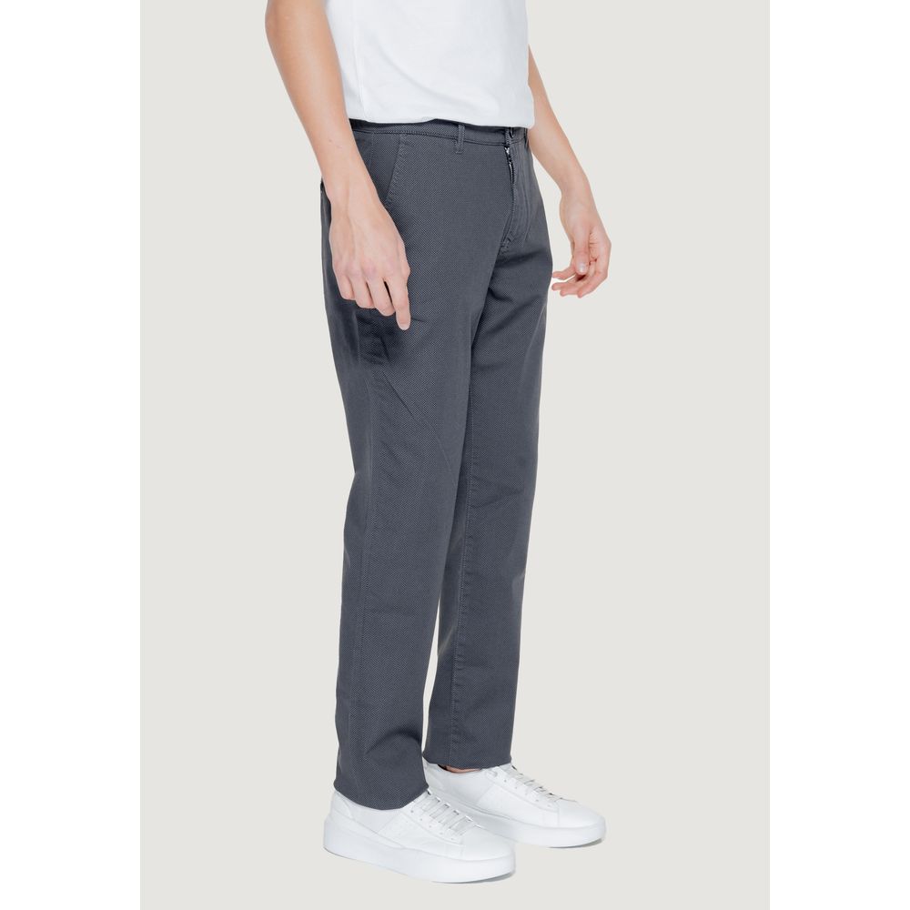 Vaqueros y pantalones de algodón negro