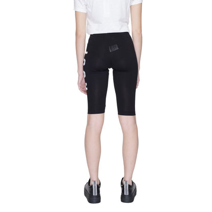 Pantalón corto de algodón negro
