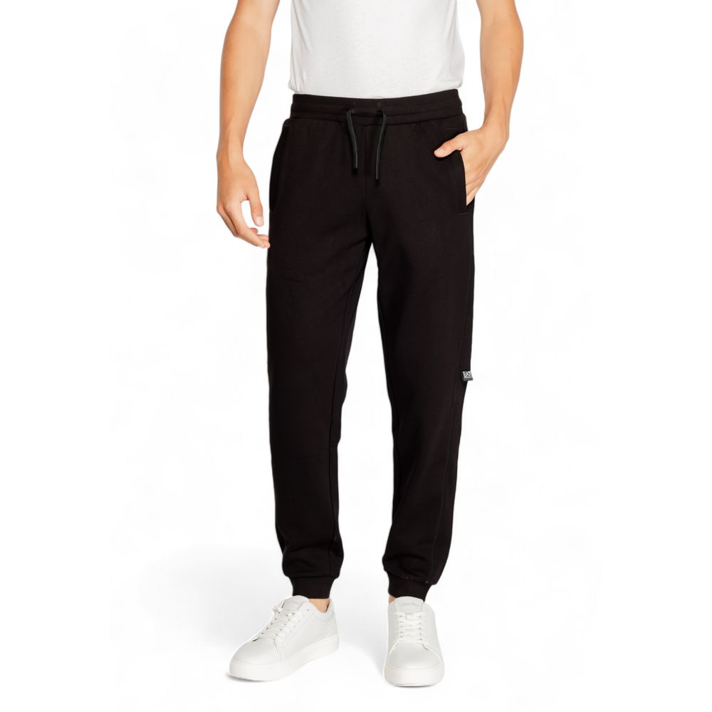 Vaqueros y pantalones de algodón negro