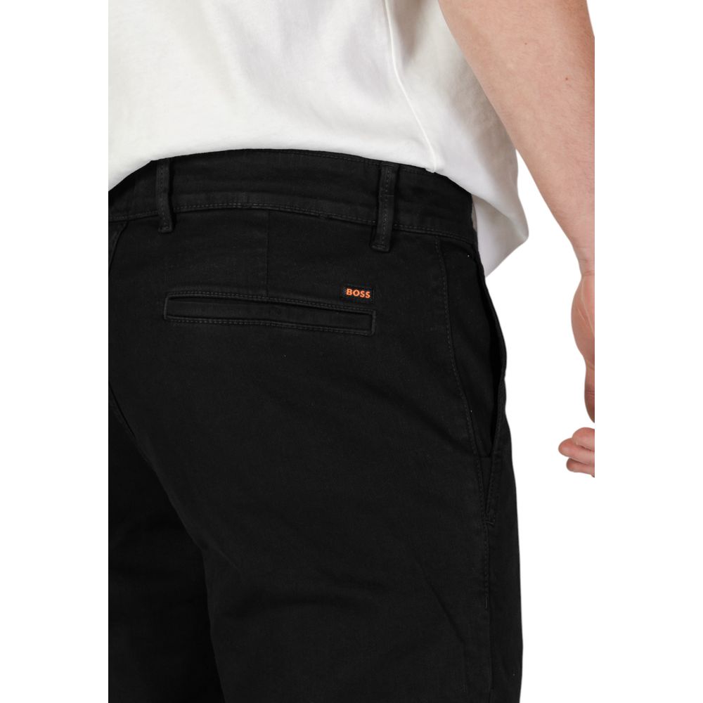 Vaqueros y pantalones de algodón negro