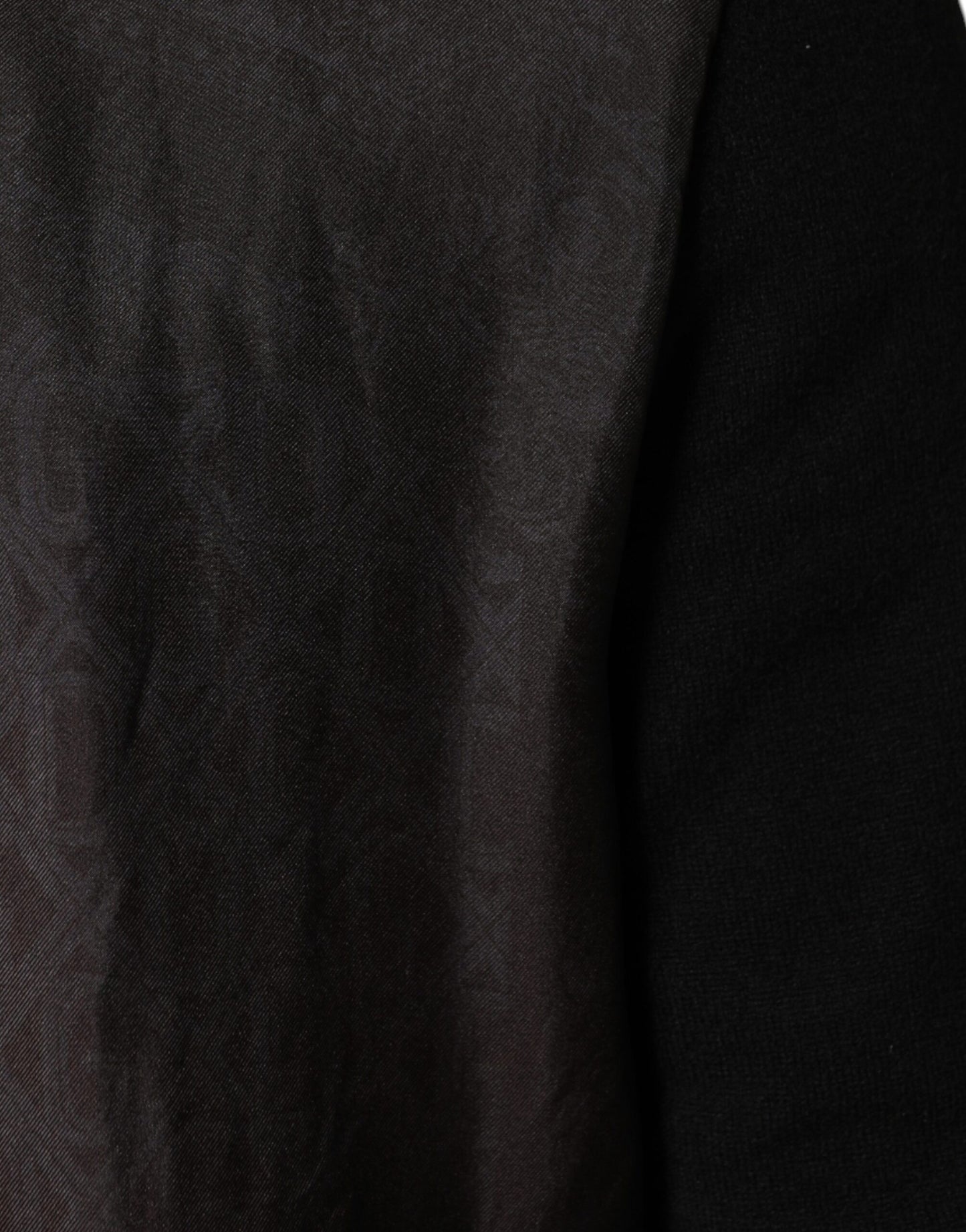 Chaqueta bomber con cremallera completa y monograma del logotipo negro