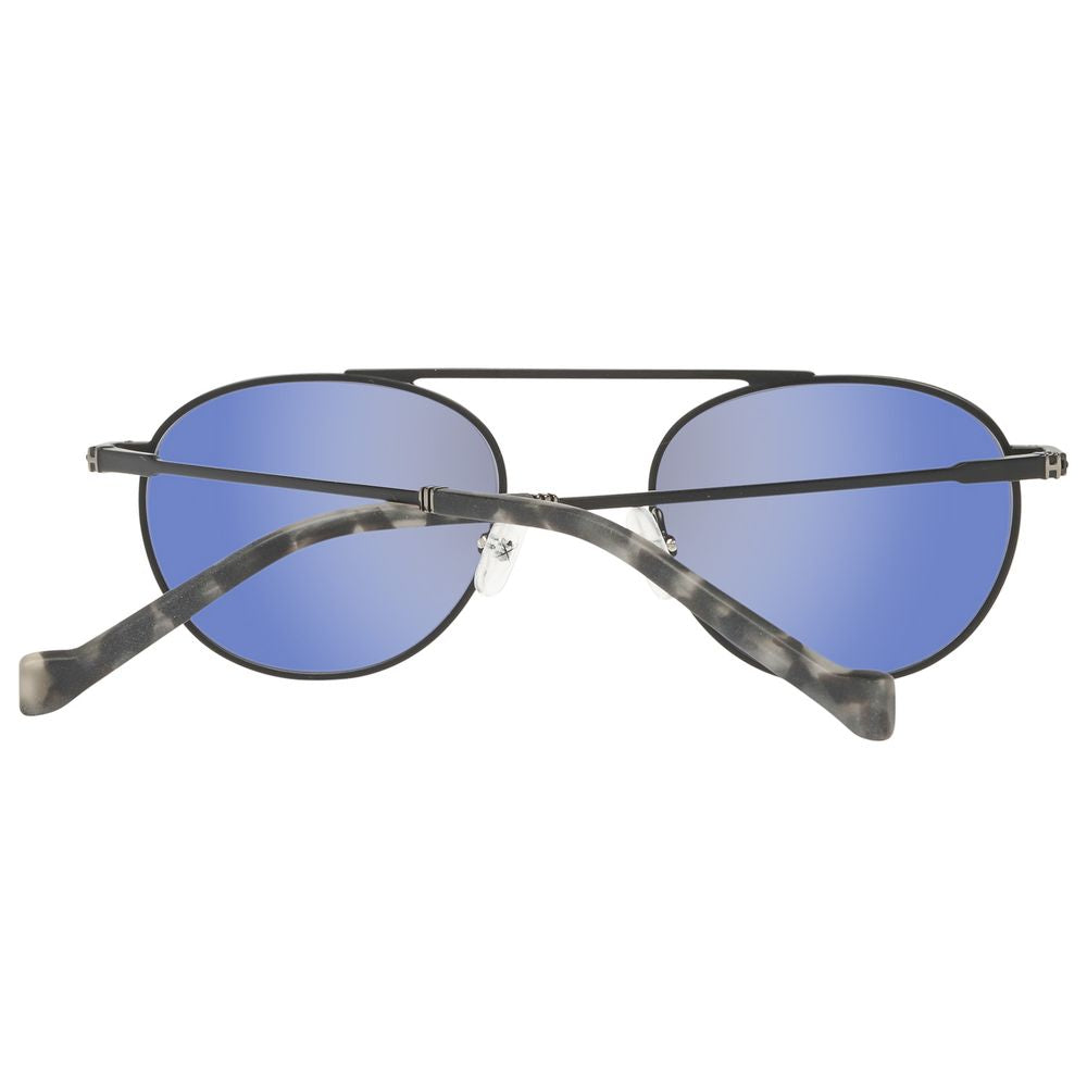 Gafas de sol de metal negro