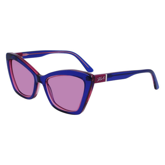 Gafas de sol de acetato azul
