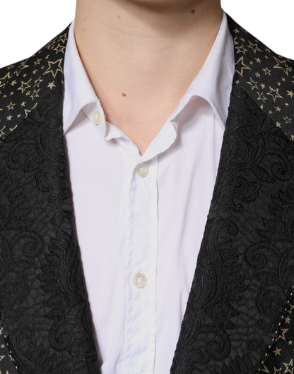 Traje de dos piezas SICILIA Jacquard con estrellas negras