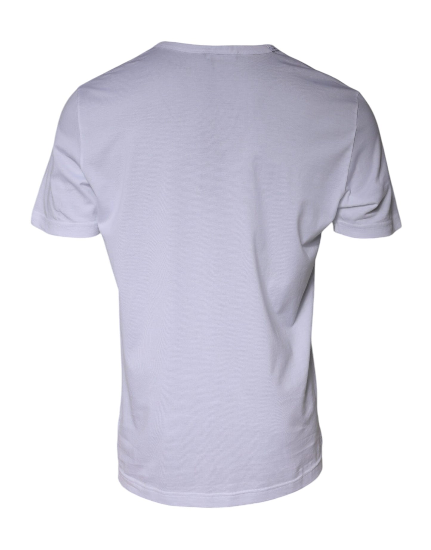 Camiseta de algodón blanca de manga corta Paradiso