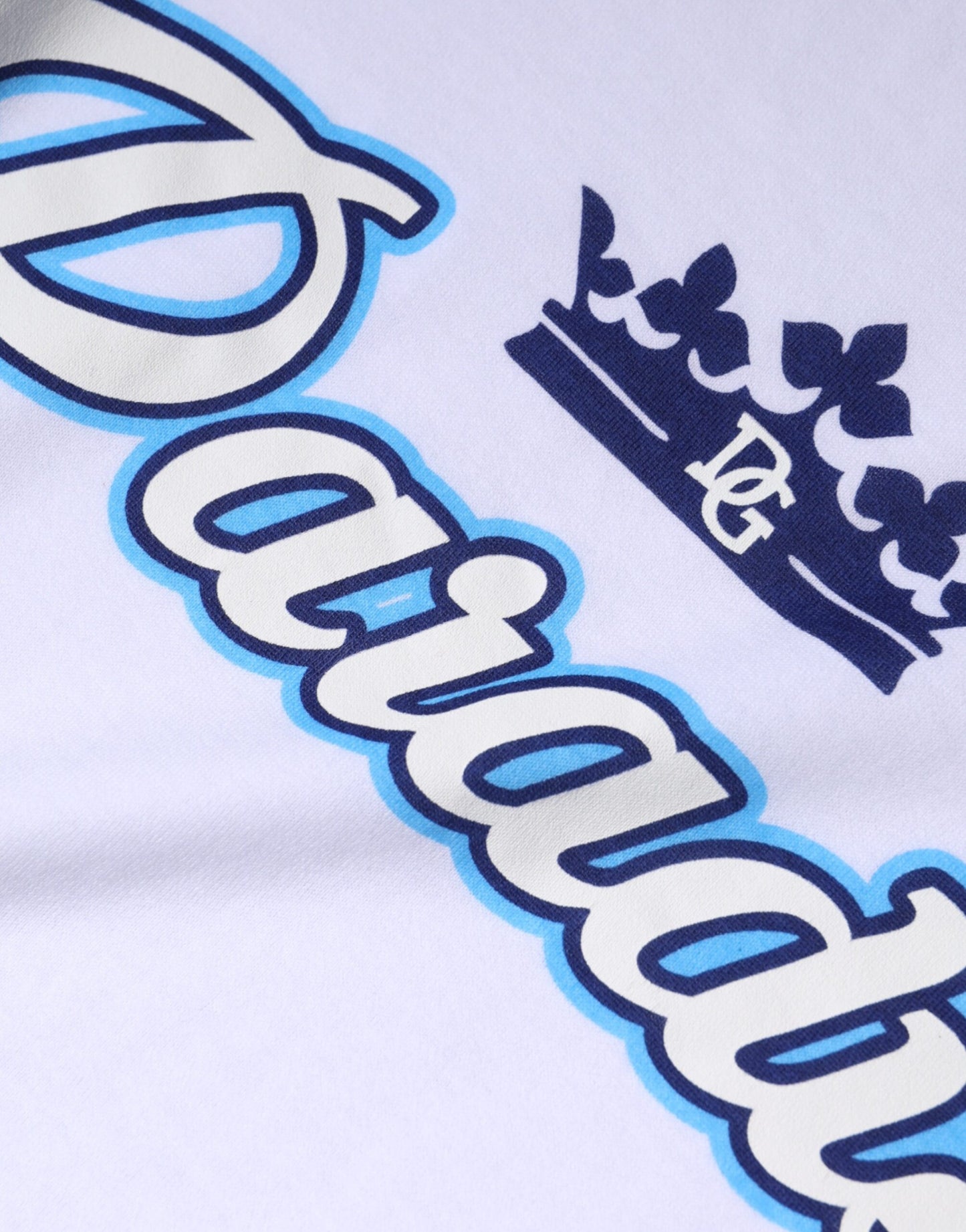 Camiseta de algodón blanca de manga corta Paradiso
