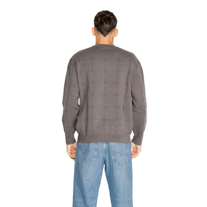 Camiseta de algodón gris
