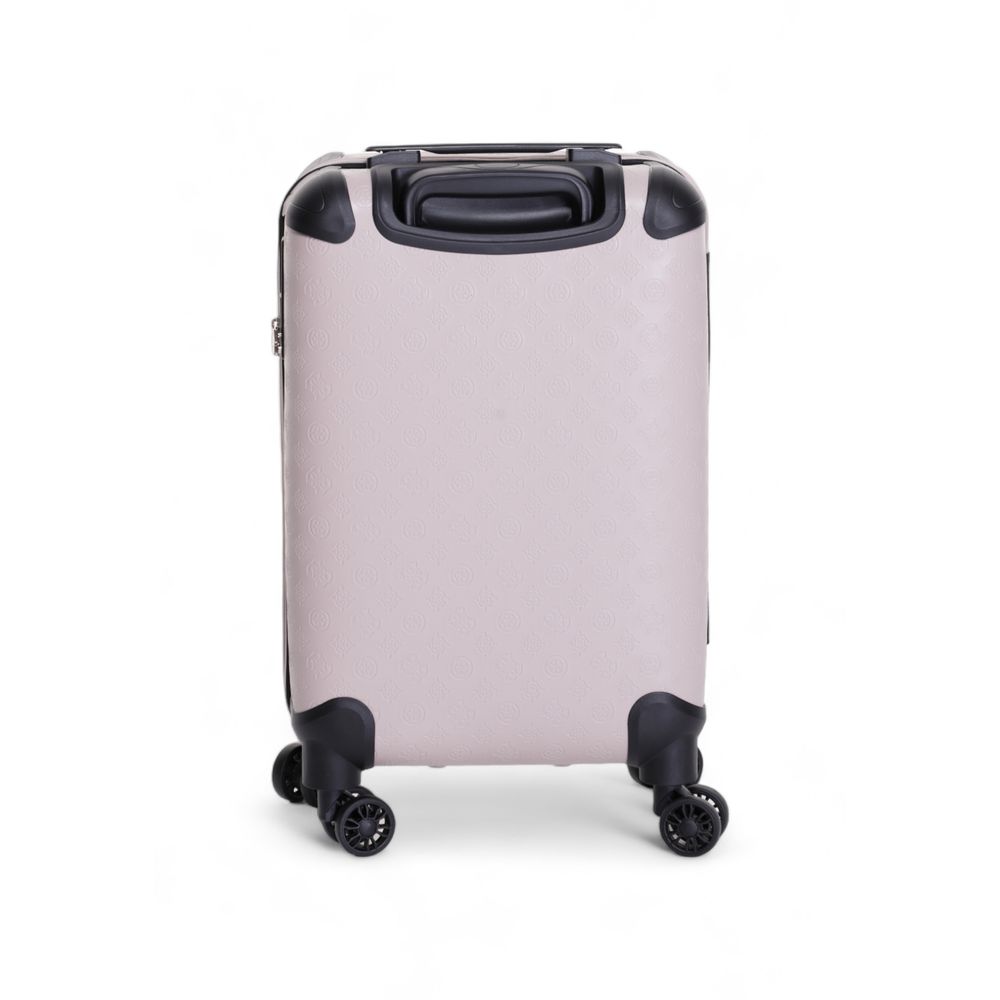 Equipaje y viaje de polietileno rosa