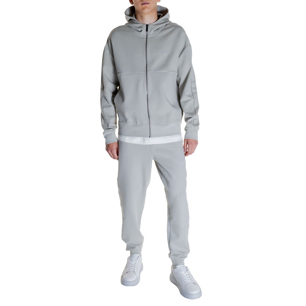 Suéter de algodón gris