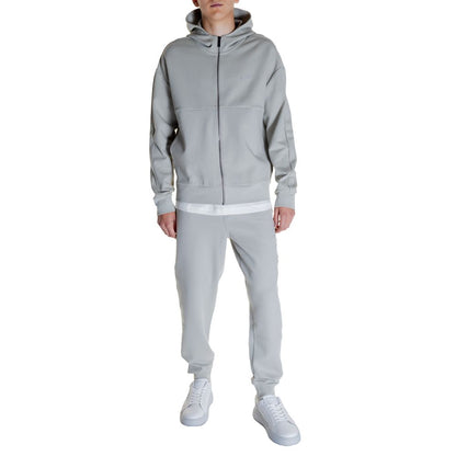 Suéter de algodón gris