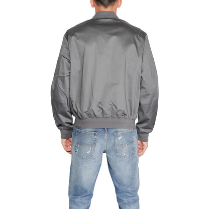 Gray Organic Cotton Jackets & Coat