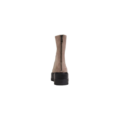 Gray Recycled Polyester Ankle