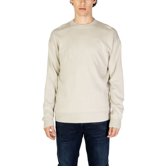 Suéter de algodón beige