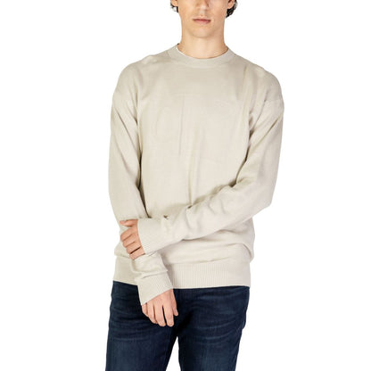 Suéter de algodón beige