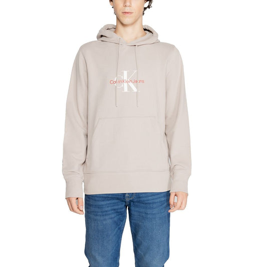 Beige Recycled Cotton Hoody